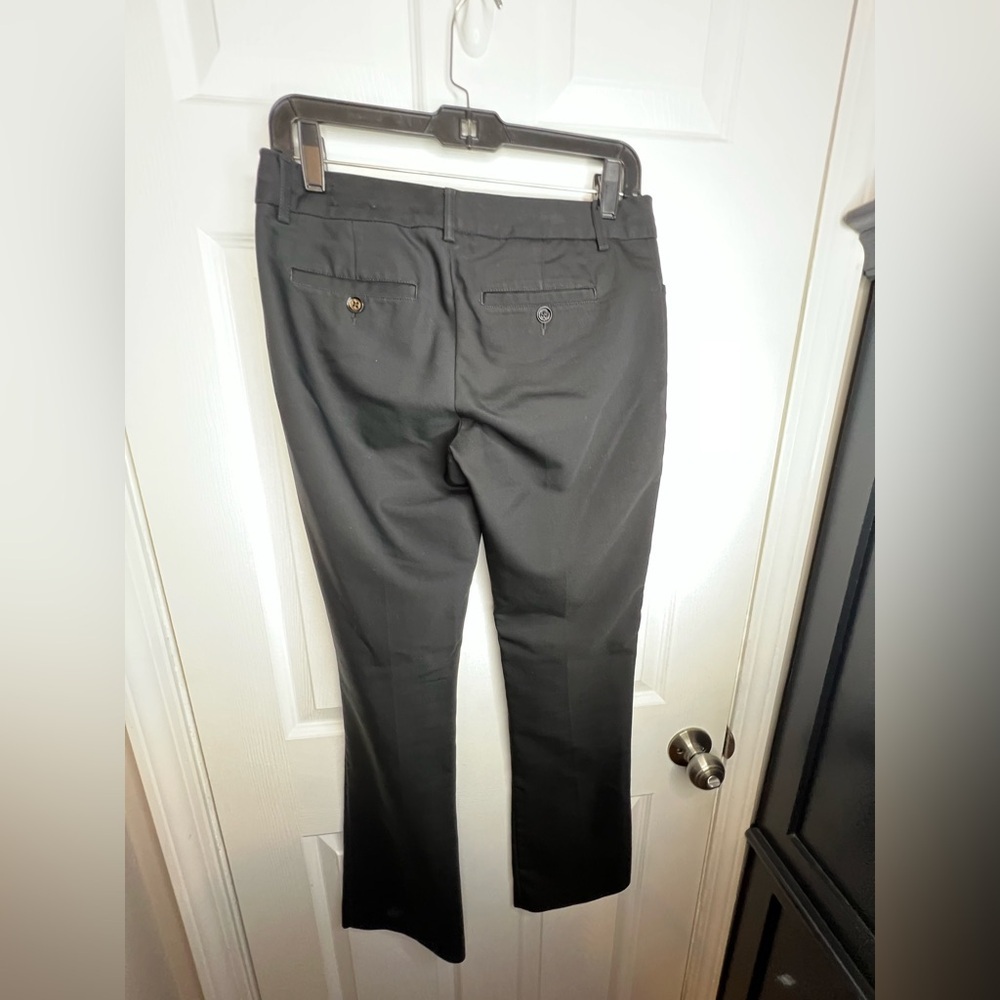 Express Women’s 4 Reg Solid Black Bootcut Twill T… - image 11